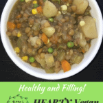 This vegan lentil stew is the perfect healthy meal.