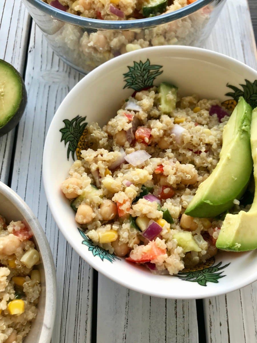 Healthy Vegan Quinoa Salad - Bree's Vegan Life