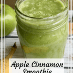 Apple Cinnamon Breakfast Smoothie PIn