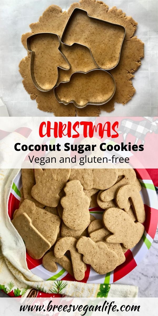 Coconut Sugar Cookies (Vegan and Gluten-Free) - Bree's Vegan Life