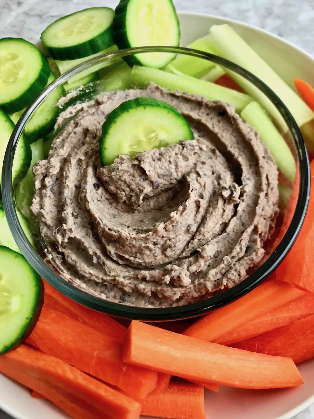 Black Bean Hummus Dip (OilFree) Bree's Vegan Life