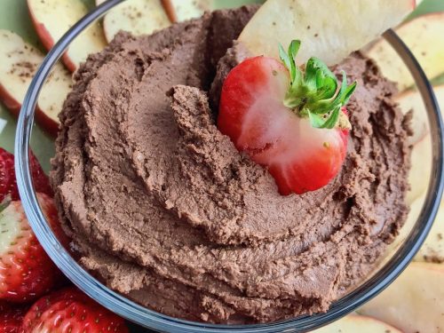 Chocolate Peanut Butter Dessert Hummus Bree S Vegan Life