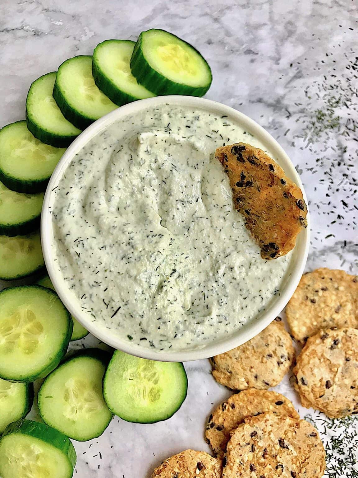Vegan Tzatziki (OilFree) Bree's Vegan Life
