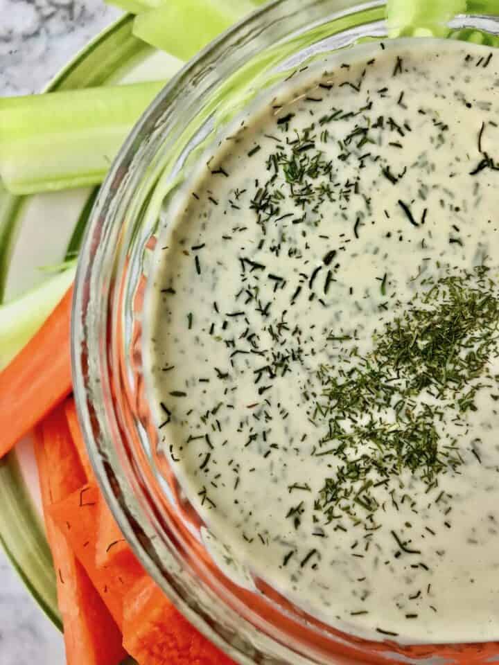 Creamy Vegan Dill Dressing Bree's Vegan Life