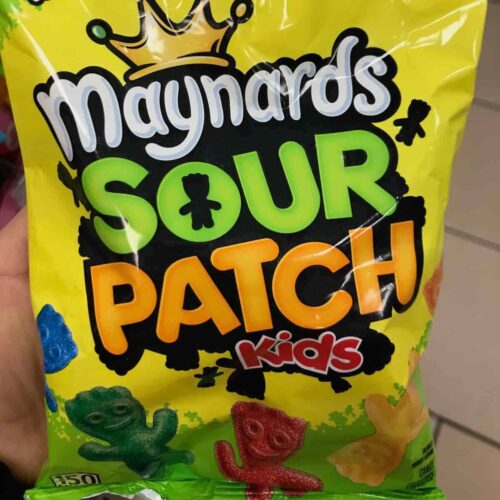 A package of Sour Patch Kids.