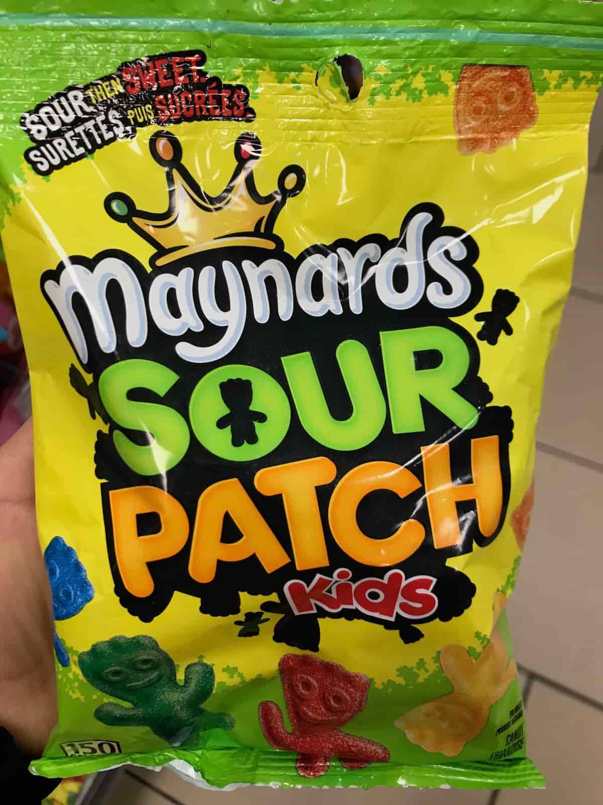 A package of Sour Patch Kids.