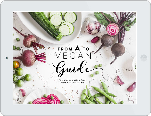 Cover image of a vegan ebook.